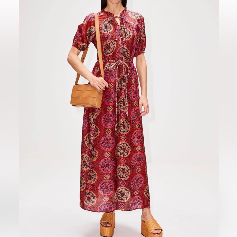 NWOT Hannah Artwear Alina Silk Dress, Never Worn, Size 1/Small